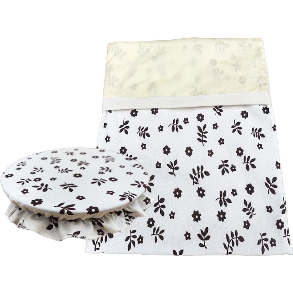 Reusable Fabric Washable Food Fresh Storage Beeswax Cloth Bowl Cove